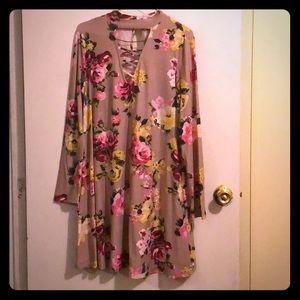 Derek Heart MIDI Dress